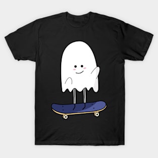 Cool ghost on scateboard! T-Shirt